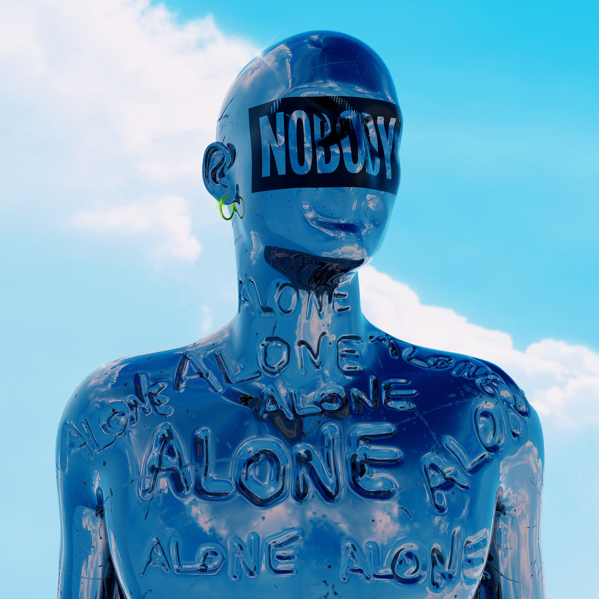Nobody, shown at The Holy Art Gallery in London